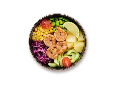 Поке с креветками