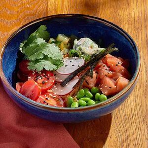 Поке с лососем