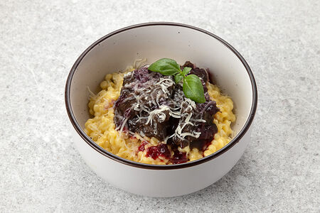 Mac&Cheese c олениной