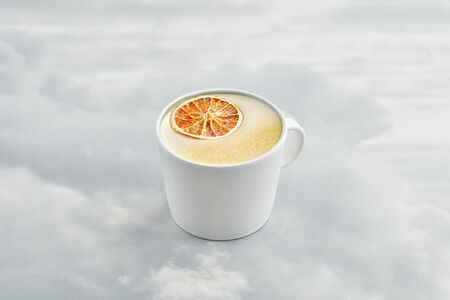 Кофе Раф с апельсином