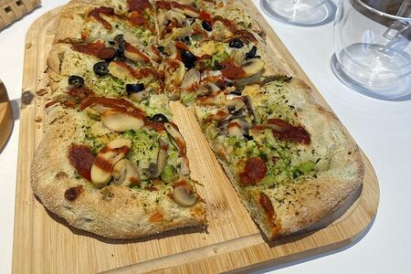 Пицца 5 овощей постная 