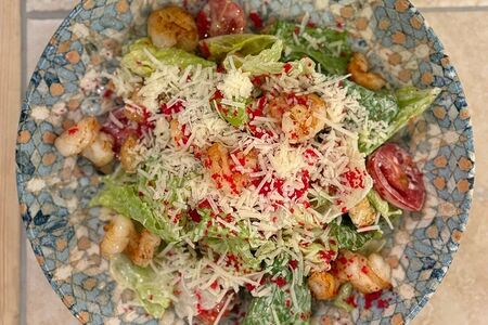 Цезарь с креветками