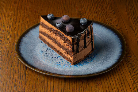 Шоколадно-мятный торт