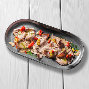 Язык с вареньем из перца