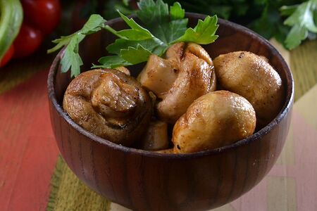 Жареные грибы