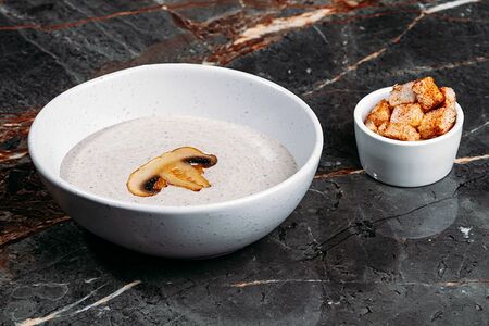 Грибной крем суп