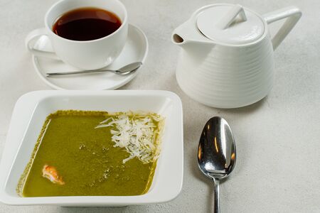 Крем-суп из шпината