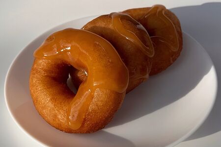 10 пышек с ванилью