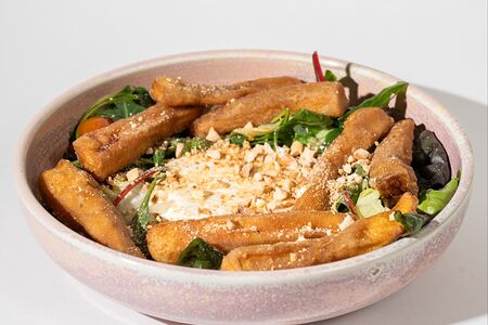 С баклажанами и сырным муссом