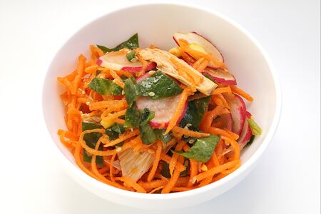 Салат Овощной со спаржей