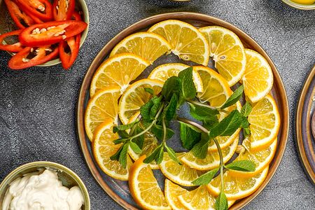 Лимон Нарезка