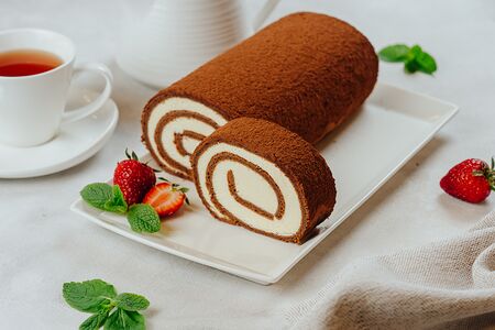 Шоколадный рулет