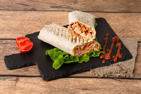 Шаурма со свининой