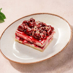 Десерт Вишневая лазанья