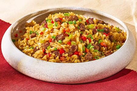 Тяхан с говядиной