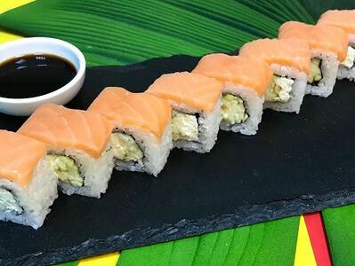 Филадельфия с яблоком