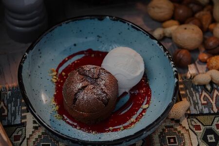 Шоколадный фондан