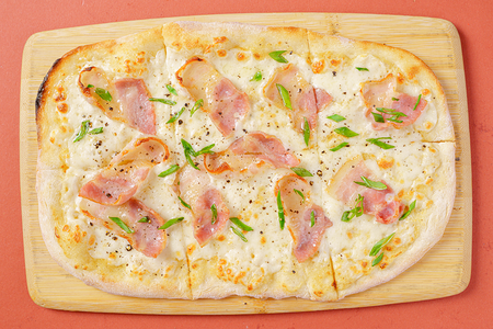 Мини - пицца с беконом