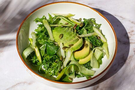 Зеленый салат 