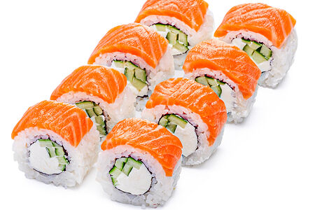 Ролл Филадельфия с огурцом