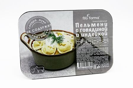 Низкоуглеводные Пельмени с говядиной и индейкой Fito Forma (Замороженные)