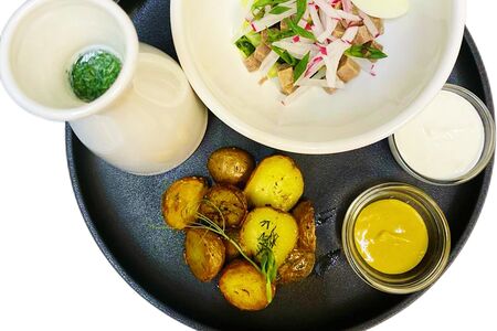 Окрошка мясная