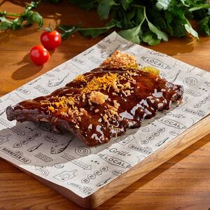 Свиные ребрышки в соусе апельсиновый Джек Дэниэлс