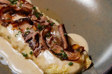 Омлет с ростбифом 