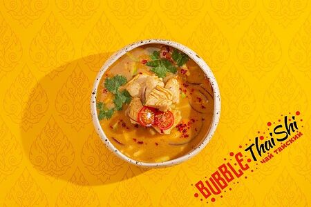 Желтый карри с курицей