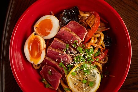 Лапша с тунцом