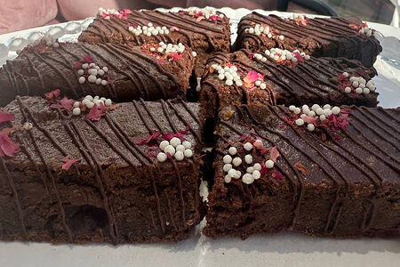 Брауни с вишней 