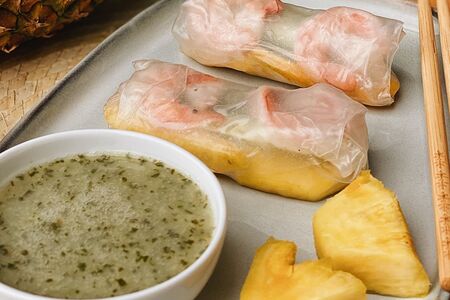 Спринг ролл с креветками