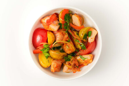 Оджахури с курицей