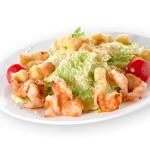 Цезарь с креветками