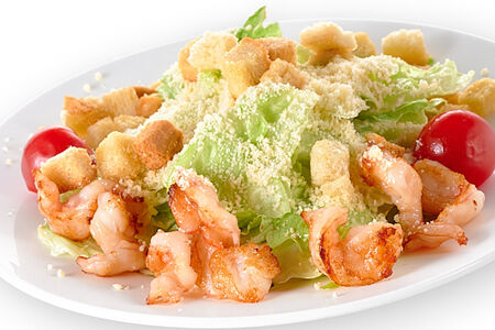 Цезарь с креветками