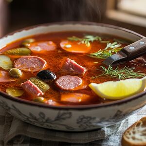 Солянка сборная мясная