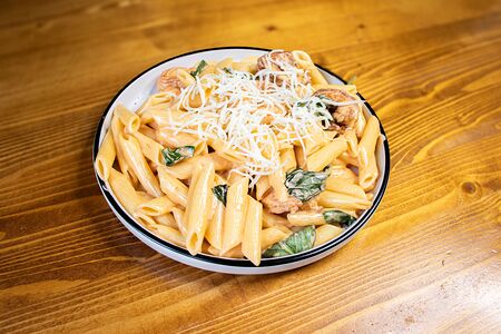 Паста с креветками