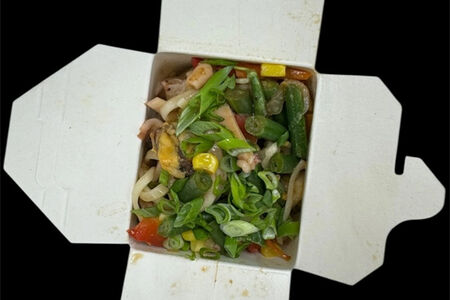 Удон с морепродуктами