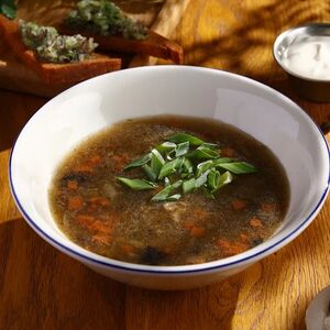 Суп из белых грибов