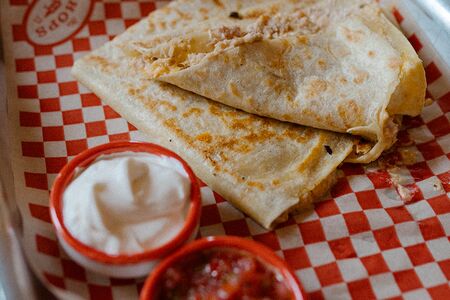 Кесадия с цыплёнком