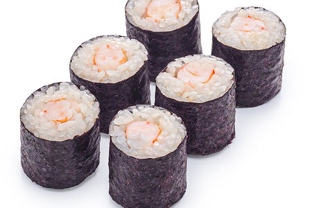 Ролл с тигровой креветкой