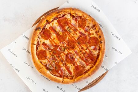 С чоризо, беконом и халапеньо