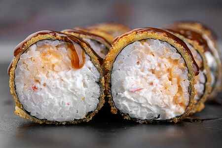 Горячий с крабом