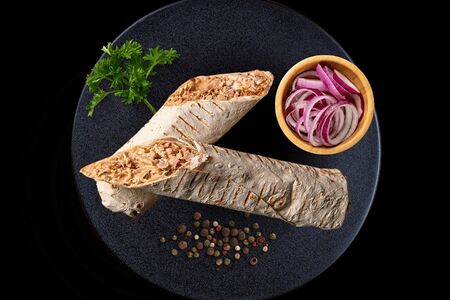 Шаурма Грибная с курицей 