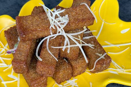 Гренки чесночные