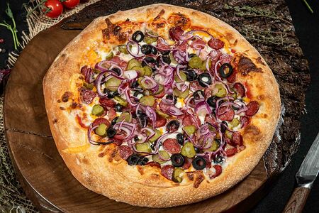 Пицца Охотничья 