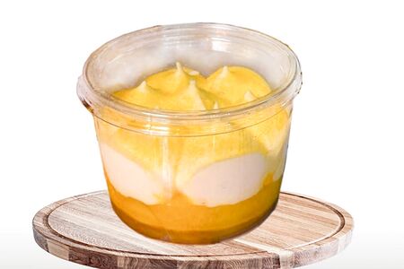 Пирожное Манго-маракуйя