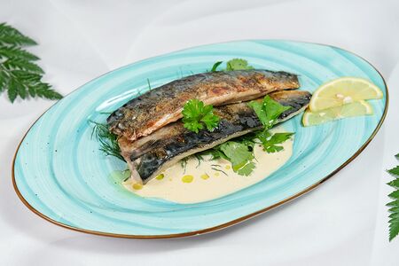 Скумбрия на гриле