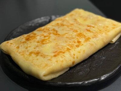 Блин с яйцом