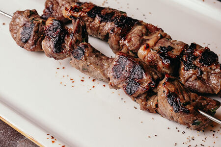 Шашлык из рибая